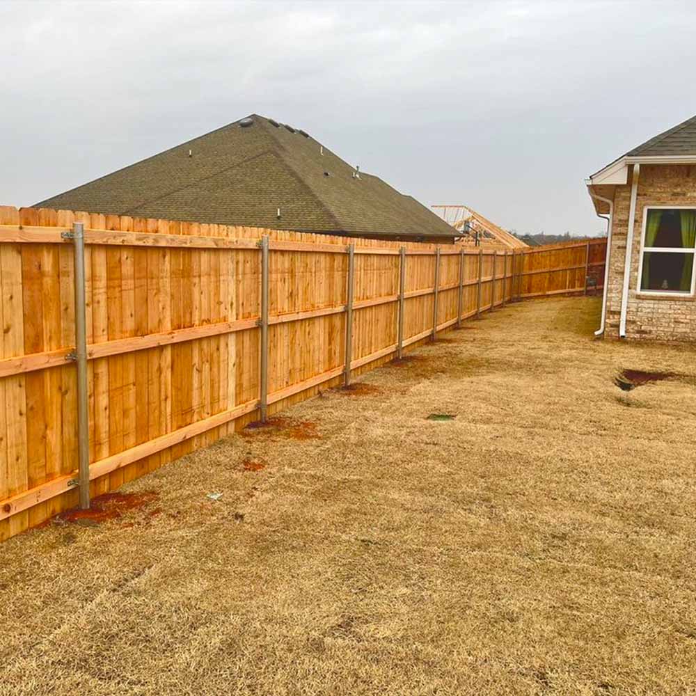 Cedar Privacy Fence Installation OKC