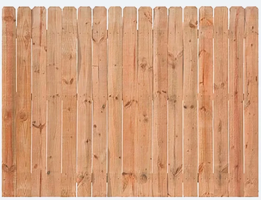 cedar fence installation in moore, ok