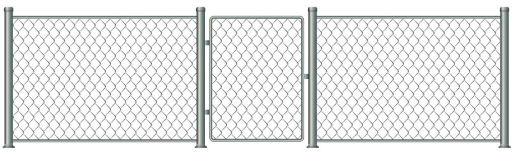 chain link fence made by greesons