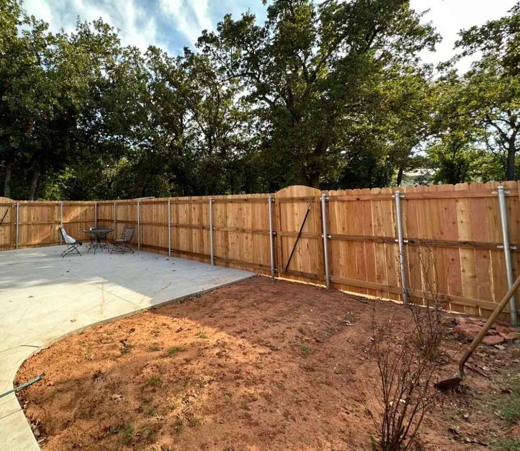 residential fence okc