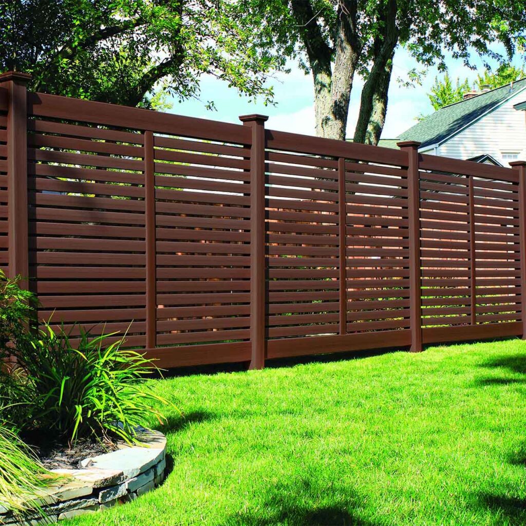 vinyl fence install